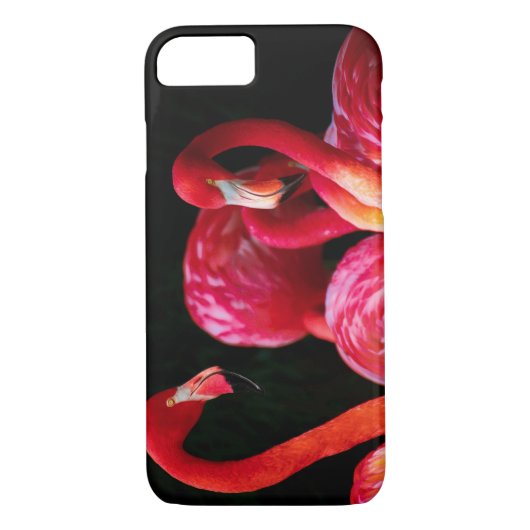 Elegante roze flamingo Case-Mate iPhone case (Achterkant)