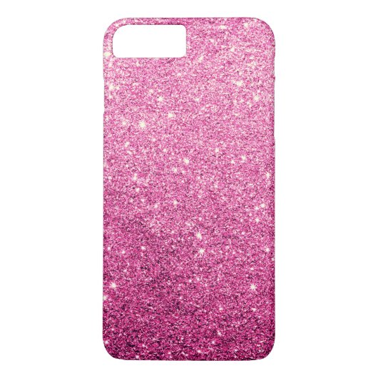 Elegante Roze Glitter Luxe Case-Mate iPhone Case (Achterkant)