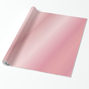 Elegante Roze Goud Glamour Sjabloon Cadeau Cadeaupapier