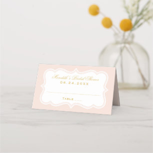 Elegante Roze Gouden Trouw Bruidsdouche