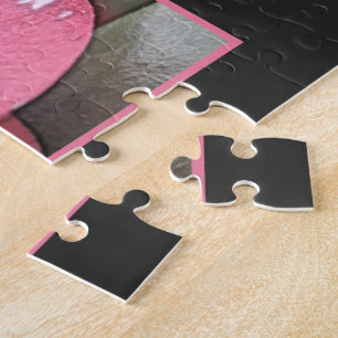 , elegante roze kamellia bloem legpuzzel