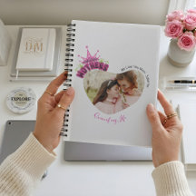 Elegante Roze Koningin Kroon Gelukkige Moedersdag 