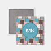 Elegante roze nectar magneet (Voorkant / Achterkant)