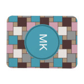 Elegante roze nectar magneet (Horizontaal)