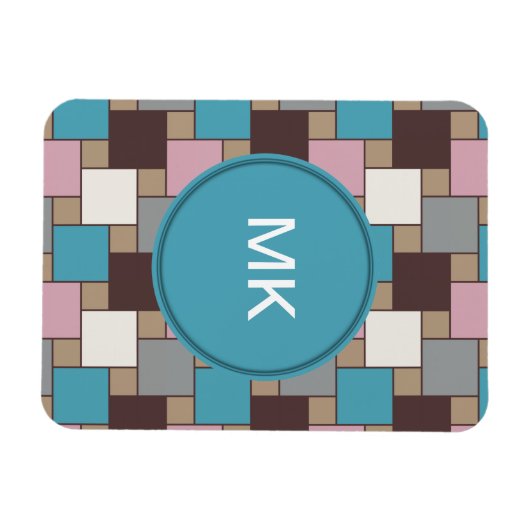 Elegante roze nectar magneet (Horizontaal)