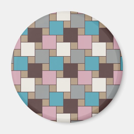 Elegante roze nectar magneet (Voorkant)