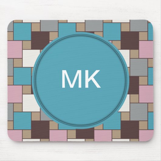 Elegante roze nectar muismat (Voorkant)