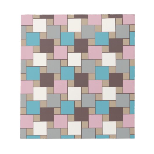 Elegante roze nectar notitieblok (Voorkant)