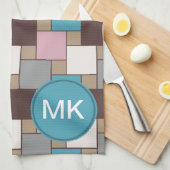 Elegante roze nectar theedoek (Quarter Fold)