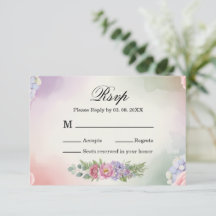 Elegante Roze Paarse Hydrangea Trouw Reactie