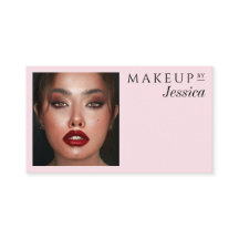Elegante Roze QR Code Sociale Foto Make-up