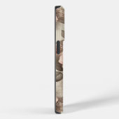 Elegante Roze Rozenbloem met Kant Case-Mate iPhone Case (Achterkant / Rechts)