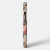 Elegante  Roze Rozenbloem met Kant Case-Mate iPhone Case (Achterkant / Links)