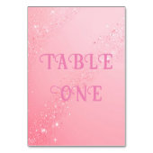 Elegante Roze Sparkle Wedding Achtergrond Kaart (Voorkant)