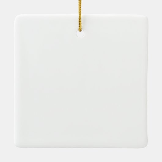 Elegante roze waterverf bloeit noodlijdend hout keramisch ornament (Achterkant)