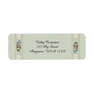 Elegante  Rozen Etiket