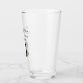 Elegante Rozen glazen beker (Links)