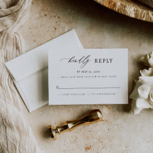 Elegante RSVP - Austin Kaart