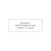 Elegante rubberen stempel (Design)