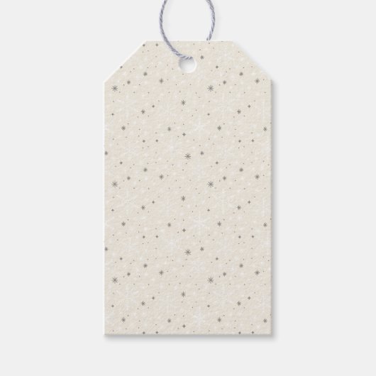 Elegante rust cadeaulabel (Voorkant)