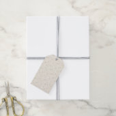 Elegante rust cadeaulabel (Met Touw)