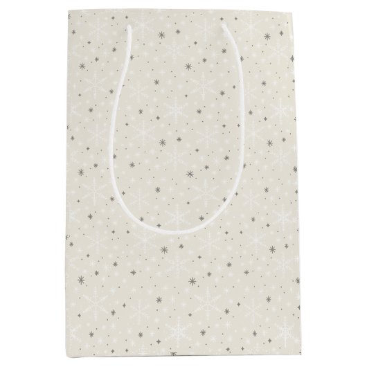 Elegante rust medium cadeauzakje (Voorkant)