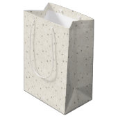 Elegante rust medium cadeauzakje (Achterkant Gekanteld)