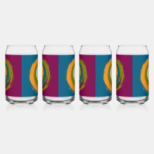 Elegante rustieke Boho Blikvorm Glas