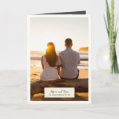 Elegante rustieke bruiloft met foto programma (Voorkant)