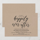 Elegante rustieke bruiloft repetitie diner nodigt  kaart (Voorkant / Achterkant)