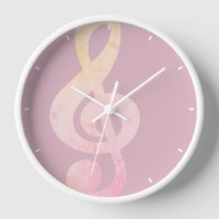 Elegante rustieke roze grunge muziek kunst