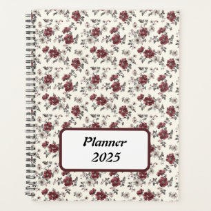 Elegante rustieke stijlvolle chique romantische bl planner