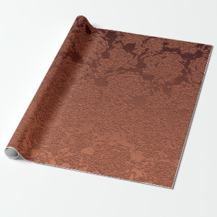 Elegante Rustieke Terracotta Herfst Bloemstuk Cadeaupapier