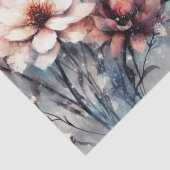 Elegante rustieke winter  geïnspireerde bloem tissuepapier (Detail)