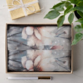 Elegante rustieke winter  geïnspireerde bloem tissuepapier (Geschenk)