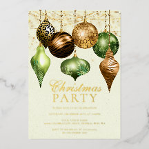 Elegante Safari Gouden Kerstversiering Feest