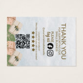 Élégante saison des fêtes Joyeux Noël (Dos)