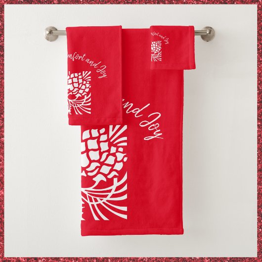 Élégante saison des Fêtes Rouges