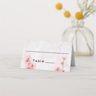 Elegante Sakura Cherry Blossom roze marmer bruilof