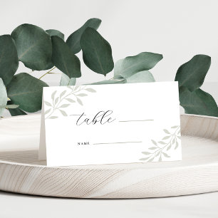 Elegante Salie Groene Huwelijkstafel