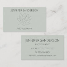 Elegante salie lotus bloem minimalistische fotogra