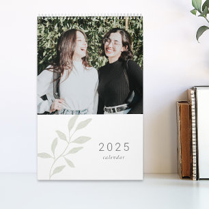 Elegante Salieblad 2025 Fotokalender Kalender