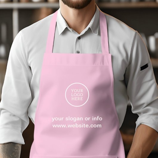 Elegante Salon Logo Pink Schort