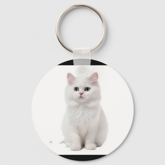 Elegante & Schattige Feline Accessoire Sleutelhanger (Voorkant)