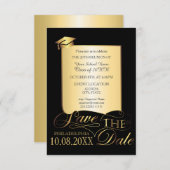 Elegante School Reunion Design uitnodiging (Voorkant / Achterkant)