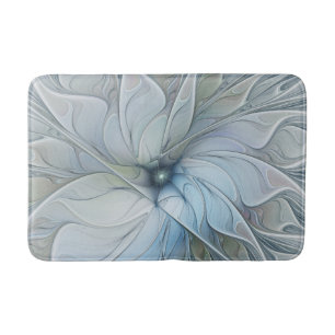Elegante schoonheid moderne abstracte fractale kun badmat