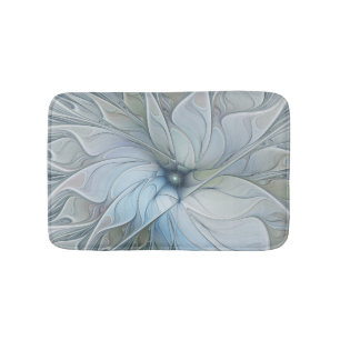 Elegante schoonheid moderne abstracte fractale kun badmat