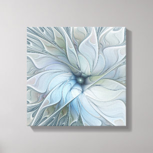 Elegante schoonheid moderne abstracte fractale kun canvas afdruk