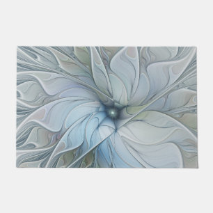 Elegante schoonheid moderne abstracte fractale kun deurmat