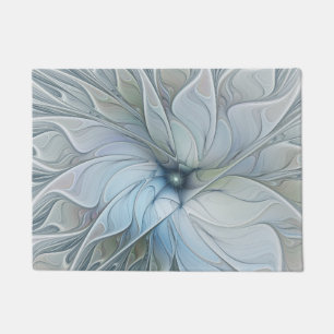 Elegante schoonheid moderne abstracte fractale kun deurmat